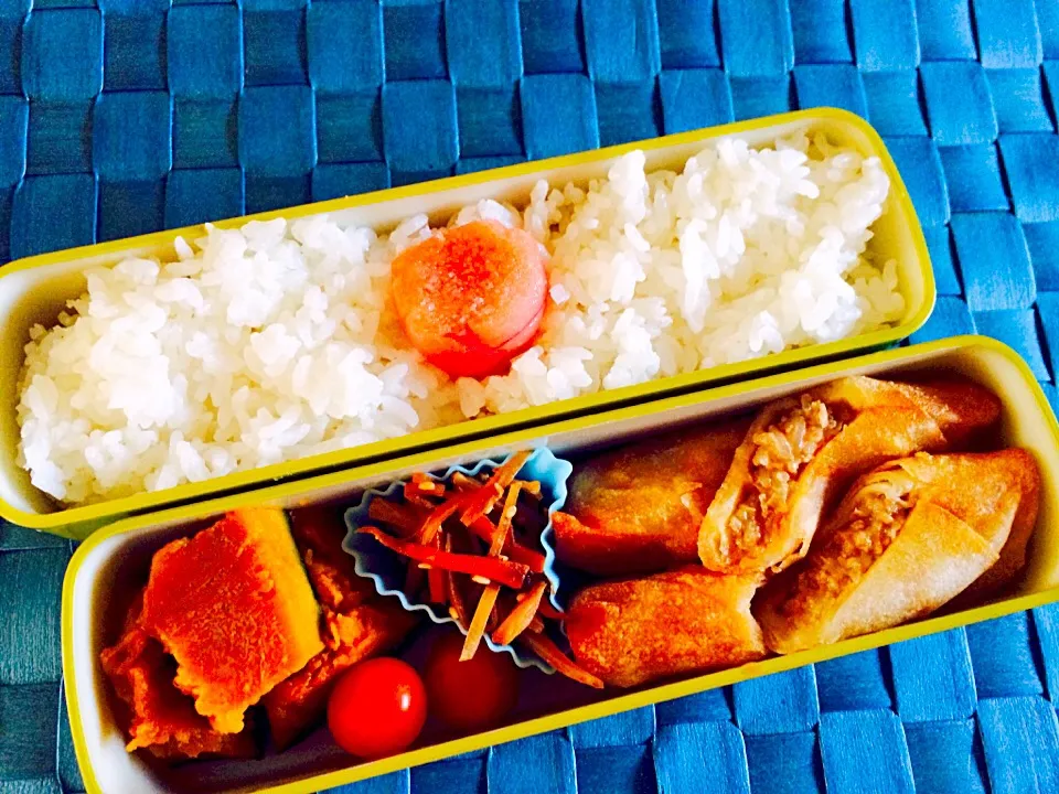 Snapdishの料理写真:2014.10.7  旦那お弁当(*^^*)|sayakyameさん