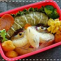 Snapdishの料理写真:Halloween Kid's School Lunch! ハロウィン弁当(o^^o)