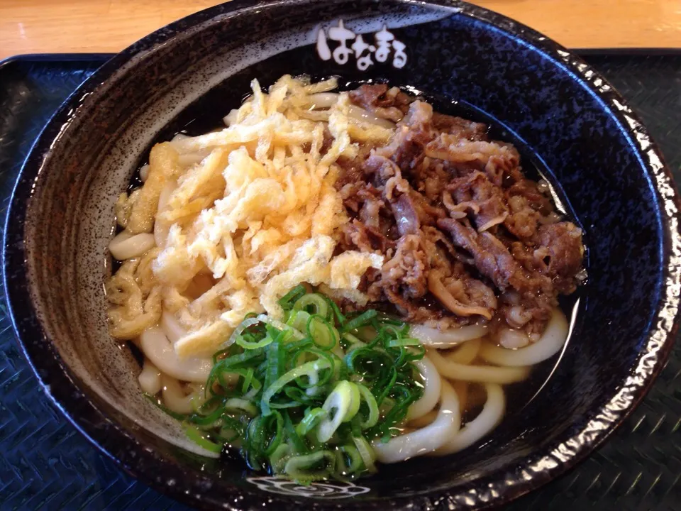 牛肉うどん中|まさとさん