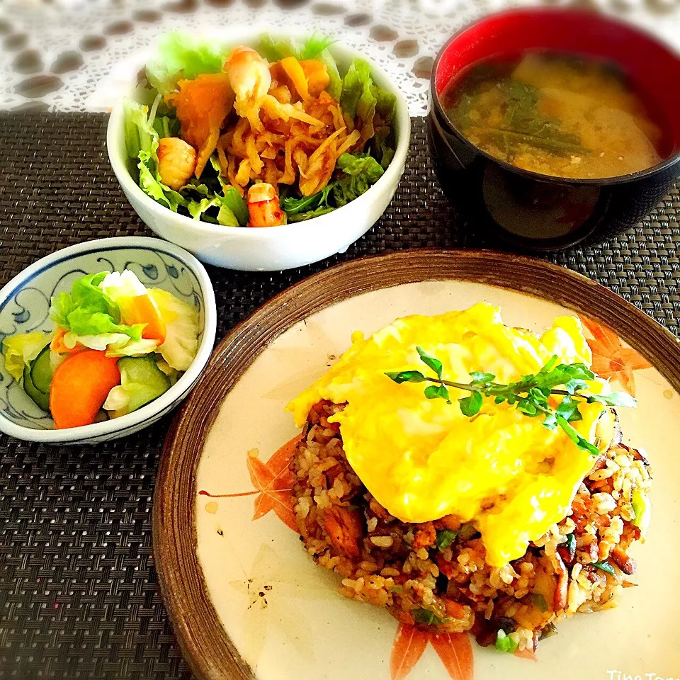 Snapdishの料理写真:朝ご飯！|Tina Tomoko😋さん