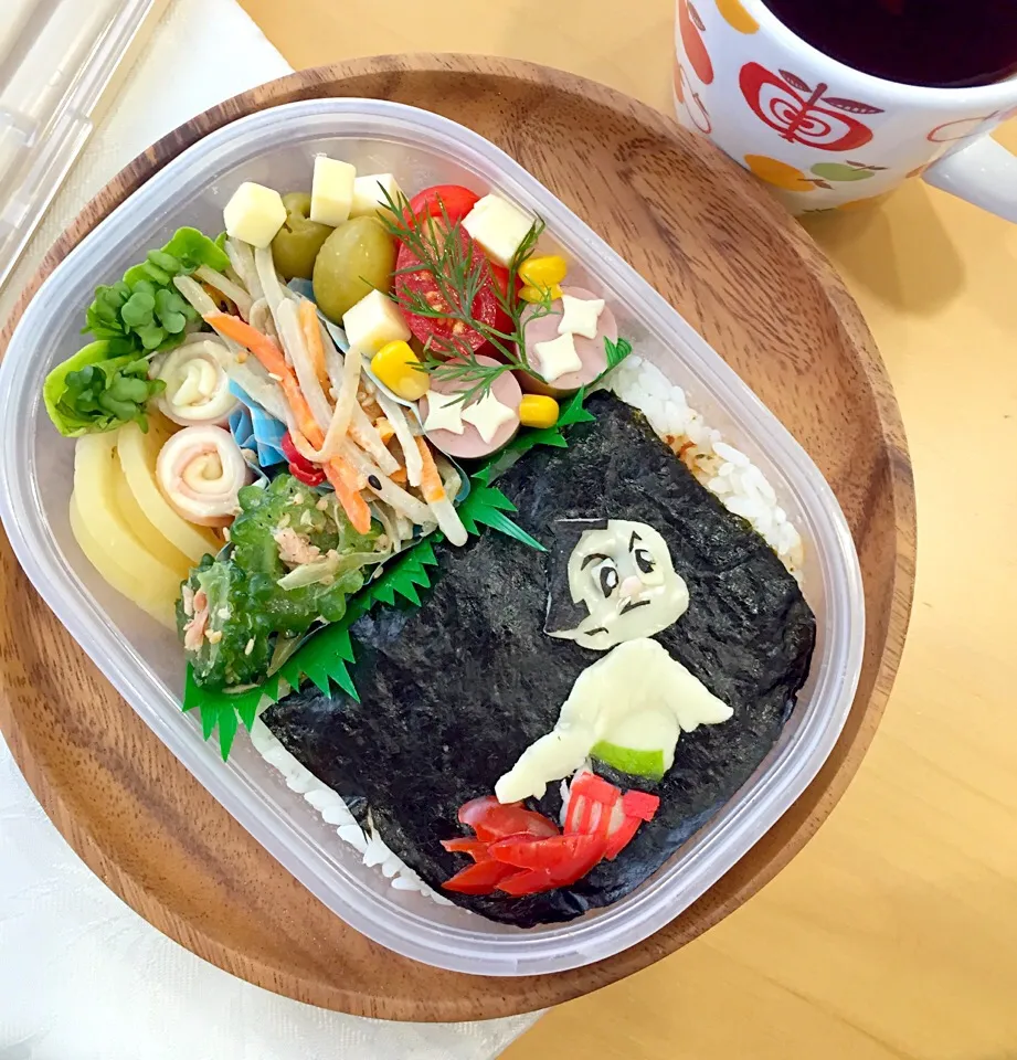 Lunch: 鉄腕アトム 海苔弁 🍱キャラ弁 astroboy bento|Kumigarさん