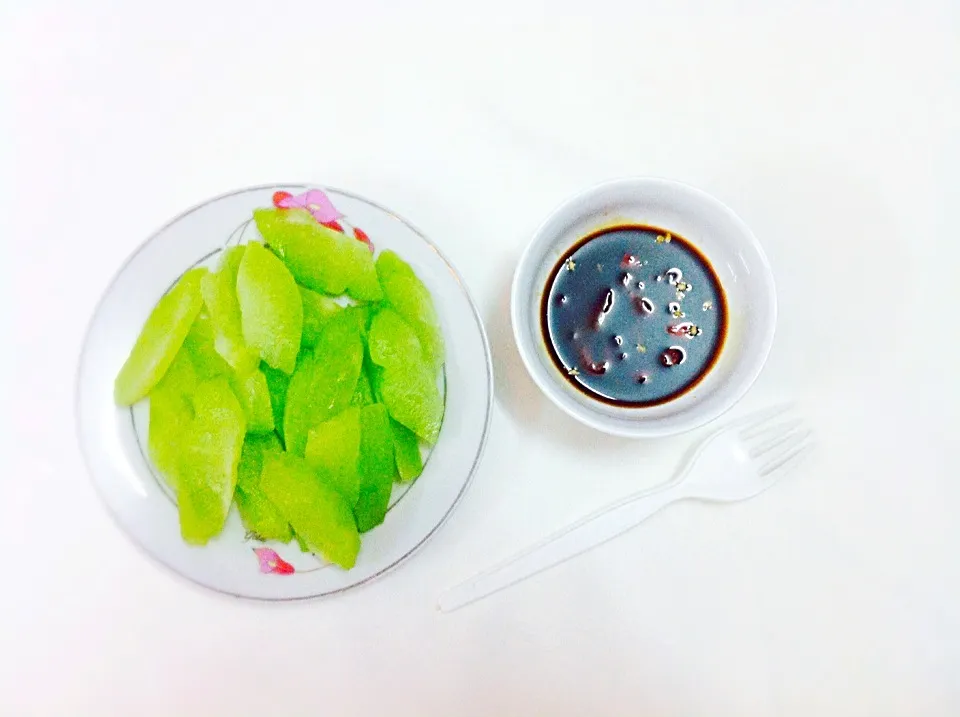 Chayote with soya sauce. Yummy.|jasmine170594さん