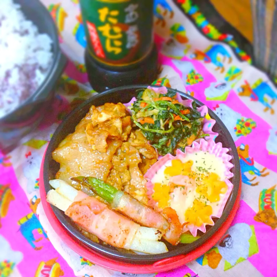 十勝ぶた丼のタレで弁当|ゆんこさん