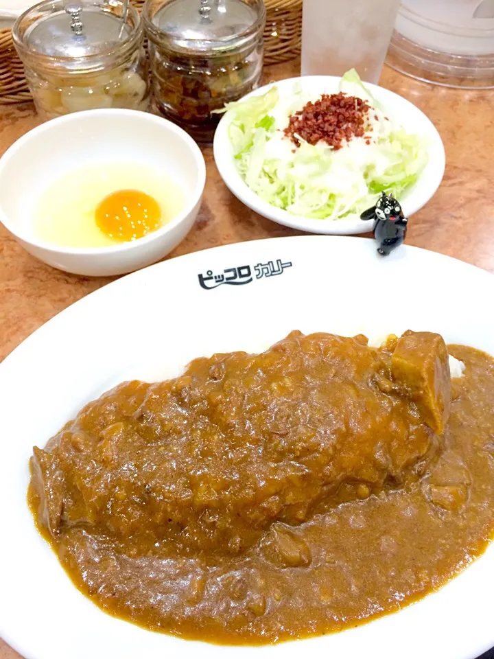 Snapdishの料理写真:ピッコロカリーにて早く出てくるスタンダードカレー！|大阪カレー部長さん