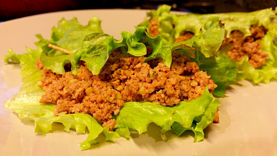 Mince in Lettuce Wraps/Kolinda Milat SnapDish[スナップディッシュ] (IDP1C0Sa)