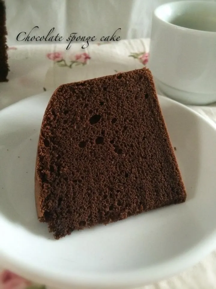 chocolate sponge cake|Joyce See Tuさん