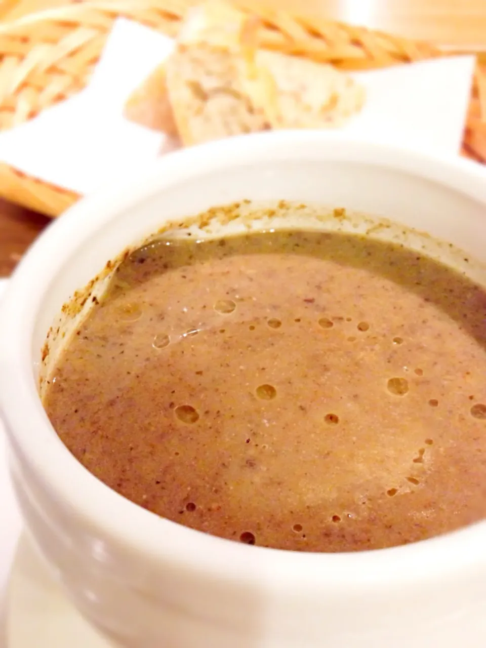 Mushroom soup@Artisan Boulangerie Co, Great Wprld City|coxiella24さん