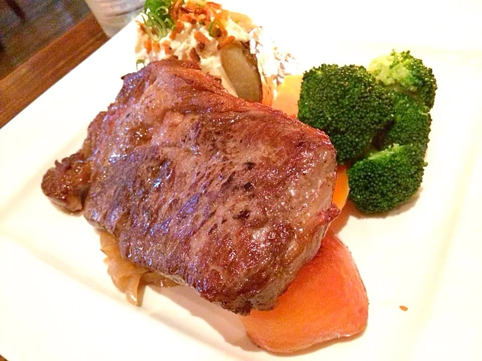 Angus ribeye Steak|prissyさん