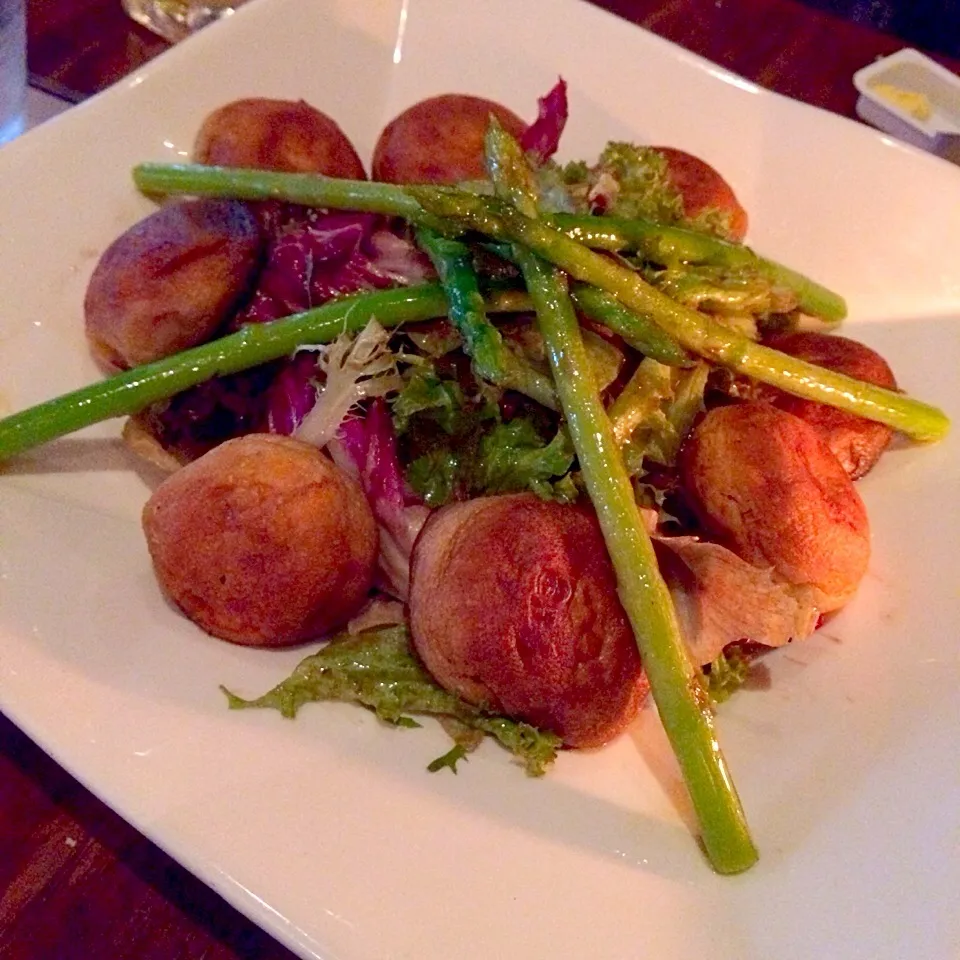 Grilled Asparagus & Mushroom Salad|prissyさん