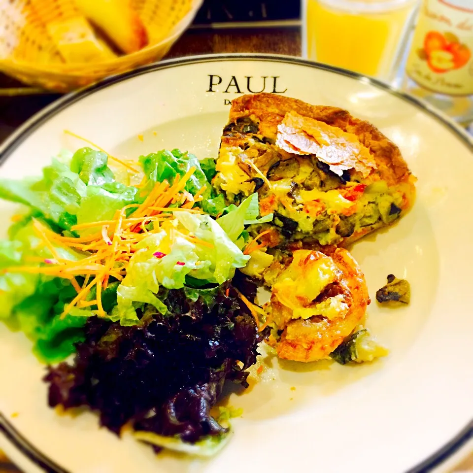 Quiche plate @ PAUL|T.T.S✌さん