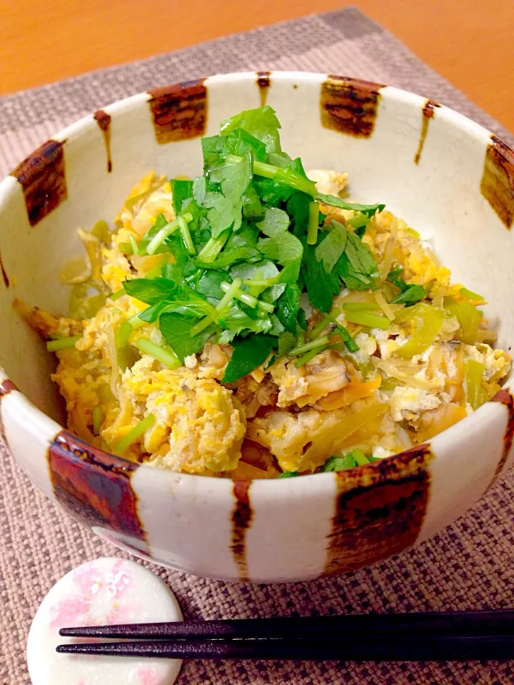 変わり深川飯で朝ご飯  アサリが見えないけどネ😅💦|デミさん