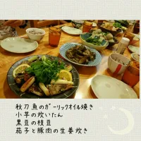 Snapdishの料理写真:秋の夜御飯|ゆるるんさん