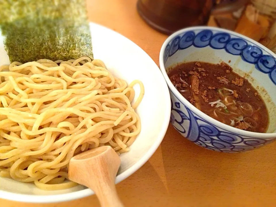 濃厚豚骨魚介つけ麺300g＠麺や松・足利|らーめん好き！さん