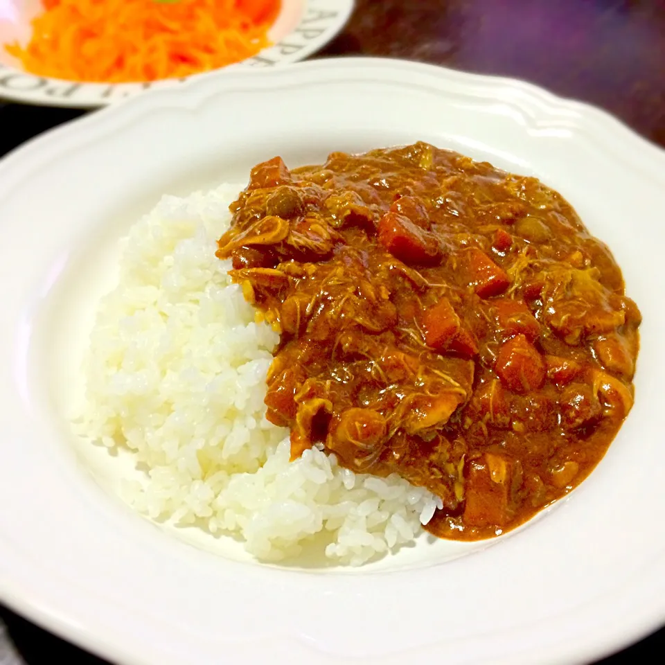 トマトとお豆のチキンカレー|ayu3cafeさん