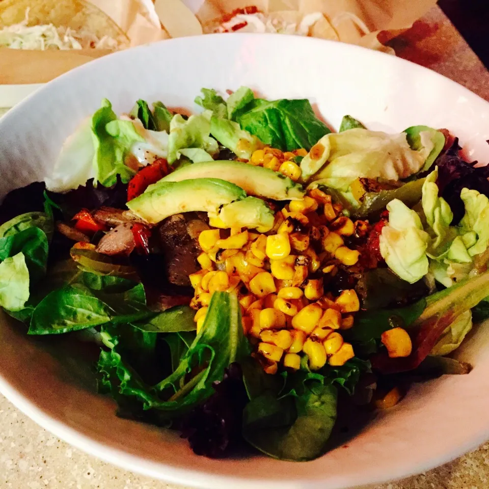 Grilled veggie salad from rubios|victoria valerioさん