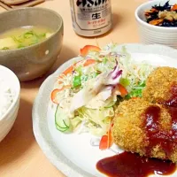 Snapdishの料理写真:揚げた風コロッケ|あやさん