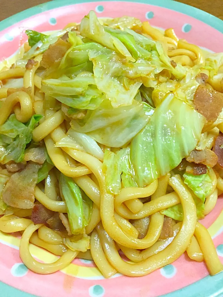 Snapdishの料理写真:焼うどん|ふくぷくさん