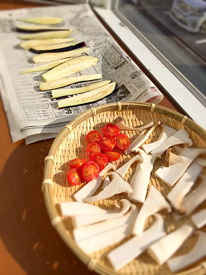 自宅で干し野菜に挑戦してみました♪|ゆきさん