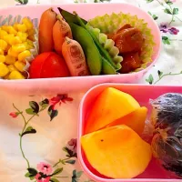 Snapdishの料理写真:ブタさん弁当|Mieko Oya Eharaさん