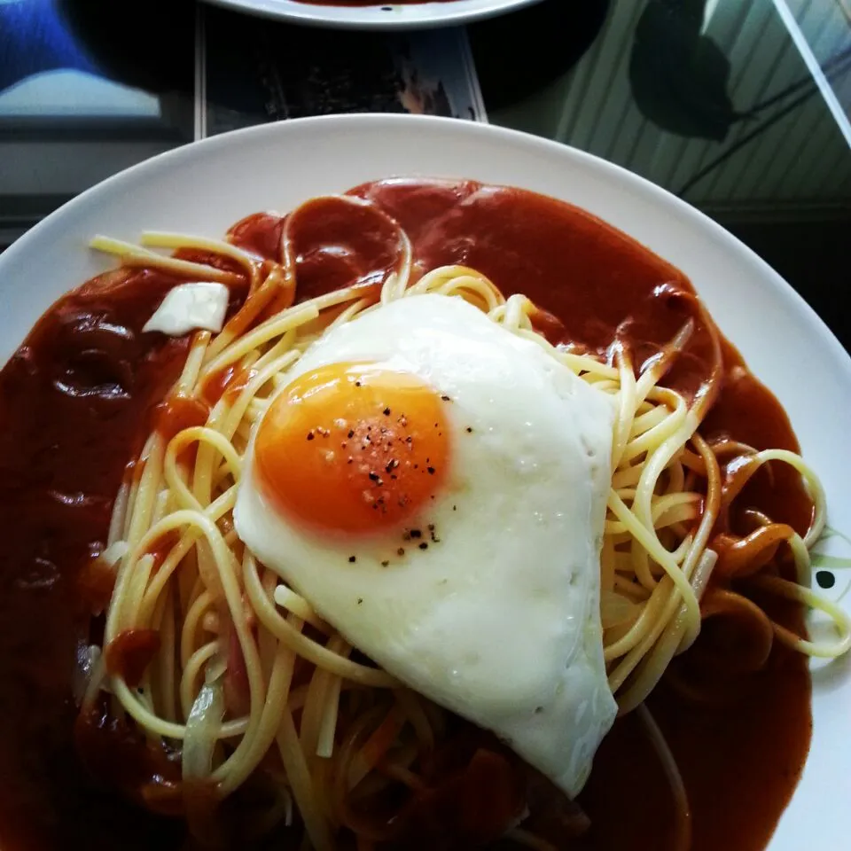 Brunch time ♪ あんかけパスタ「ミラカン」|BUBUさん