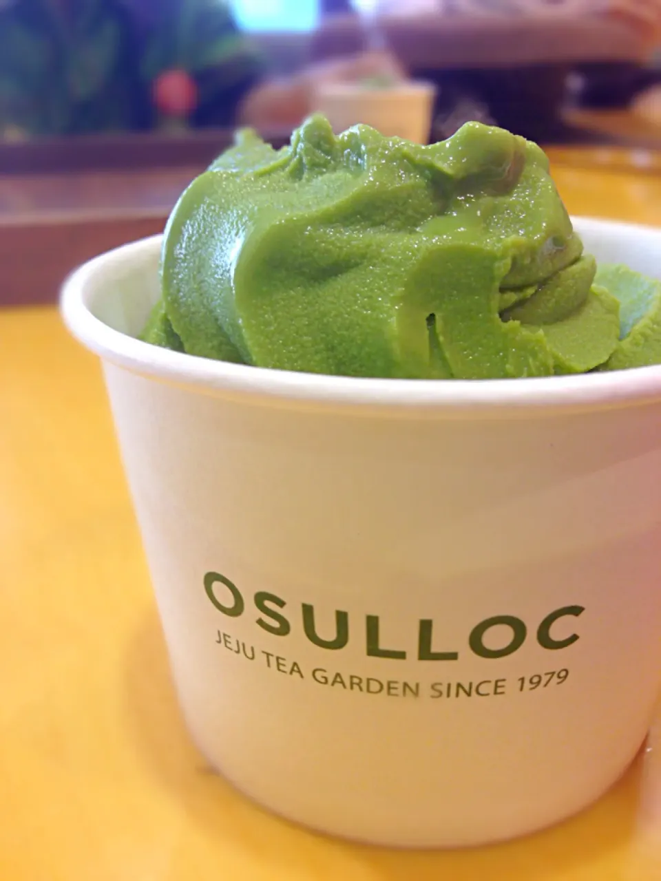 Green Tea icecreme ของ Osulloc|didi kullawadeeさん