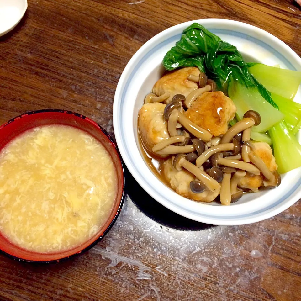 豚こま団子丼|みきぽてさん