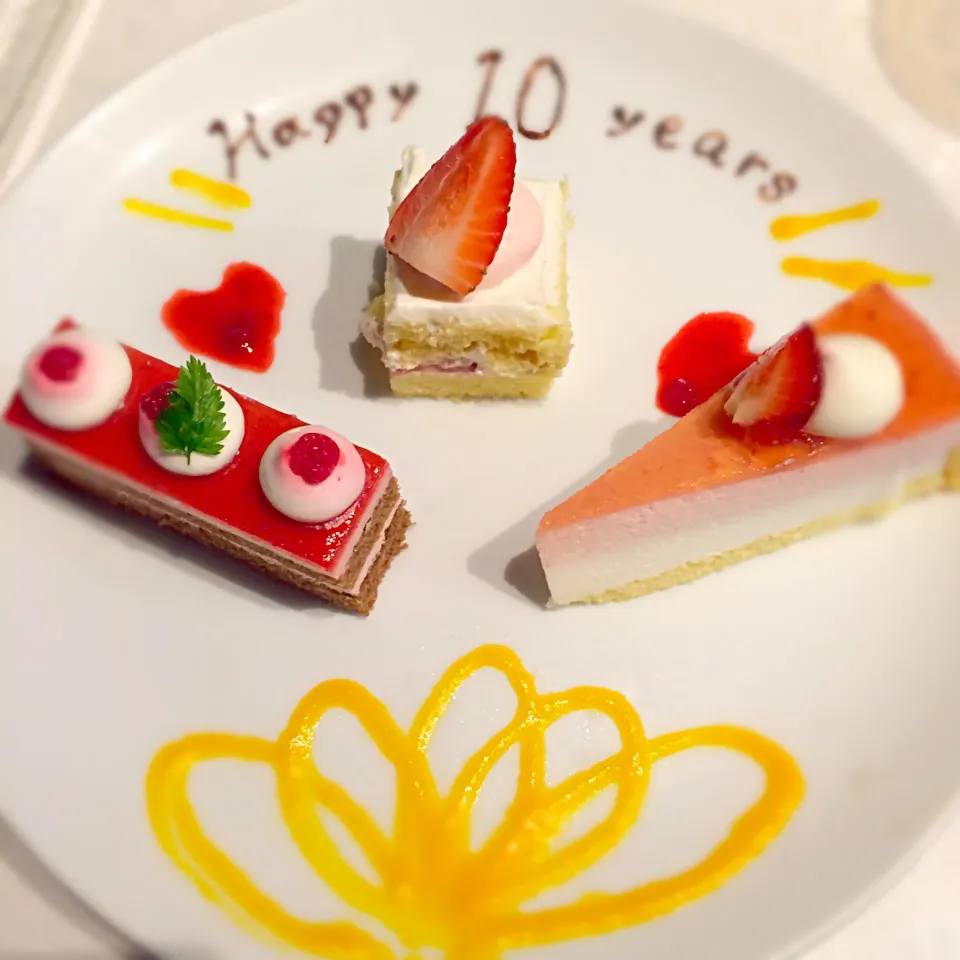 Snapdishの料理写真:結婚10周年記念✨|くらくら。さん