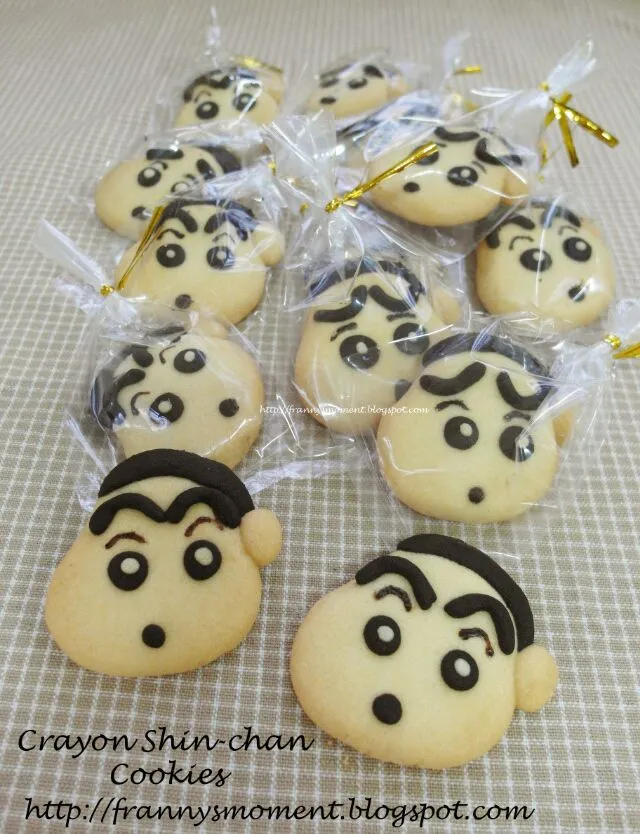 Homemade Crayon shin-chan cookies 腊笔小新 造型饼干
\(^-^)/  so cute|Frannyさん