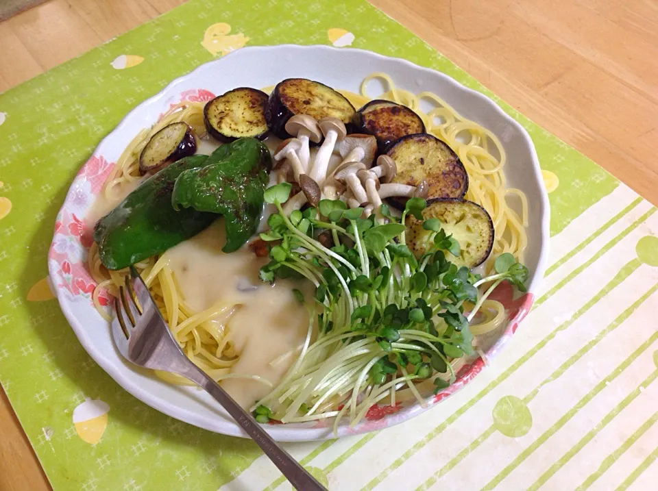 焼きナスのスパゲッティ|shozuuさん