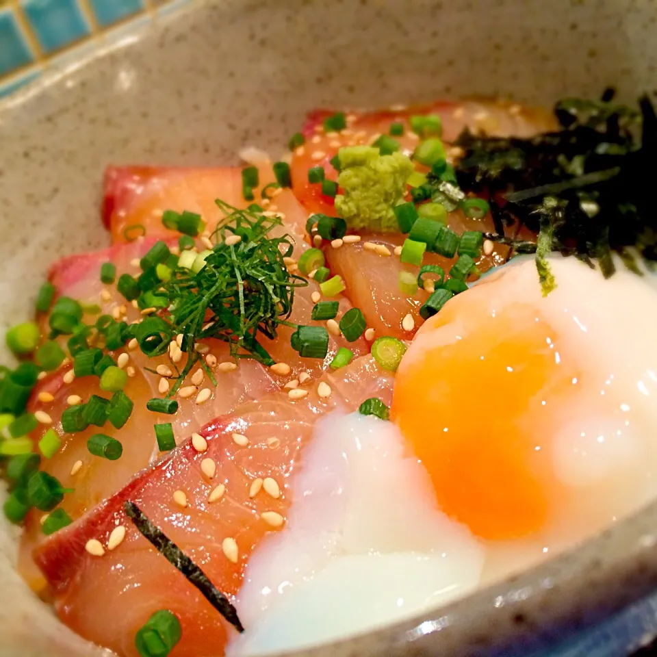 白身魚の漬け丼🐟|おかっぴーさん