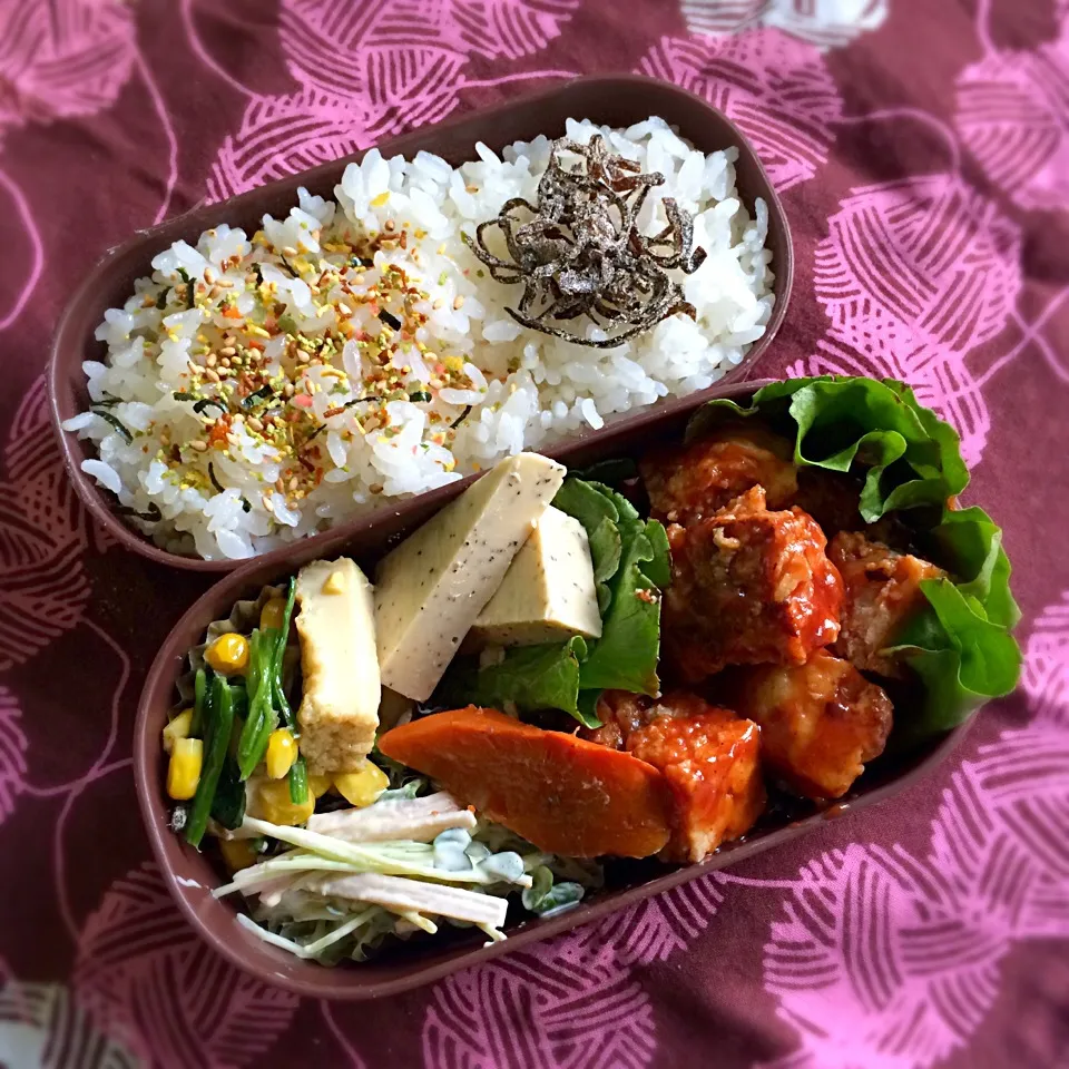 Snapdishの料理写真:10月10日パパお弁当|tomoさん