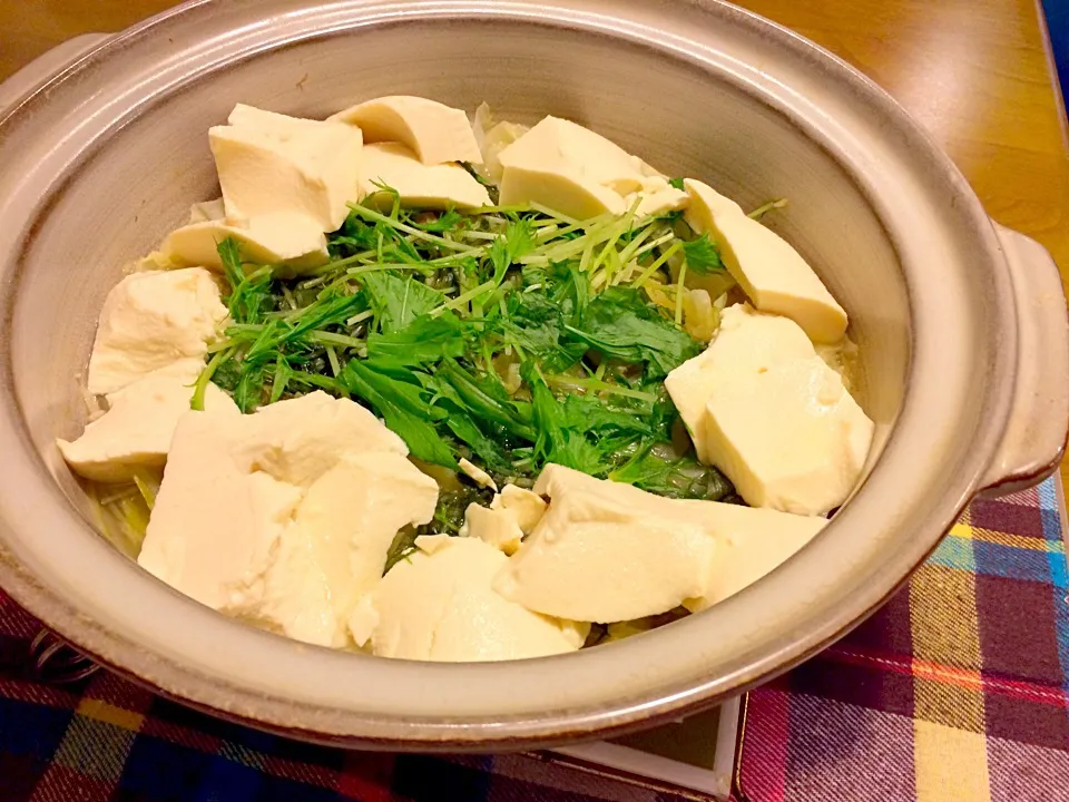 水炊きで夕食🍲🍲|かずみさん