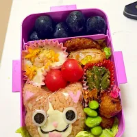 Snapdishの料理写真:妖怪ウォッチ弁当🍱|Roda Hirakiさん