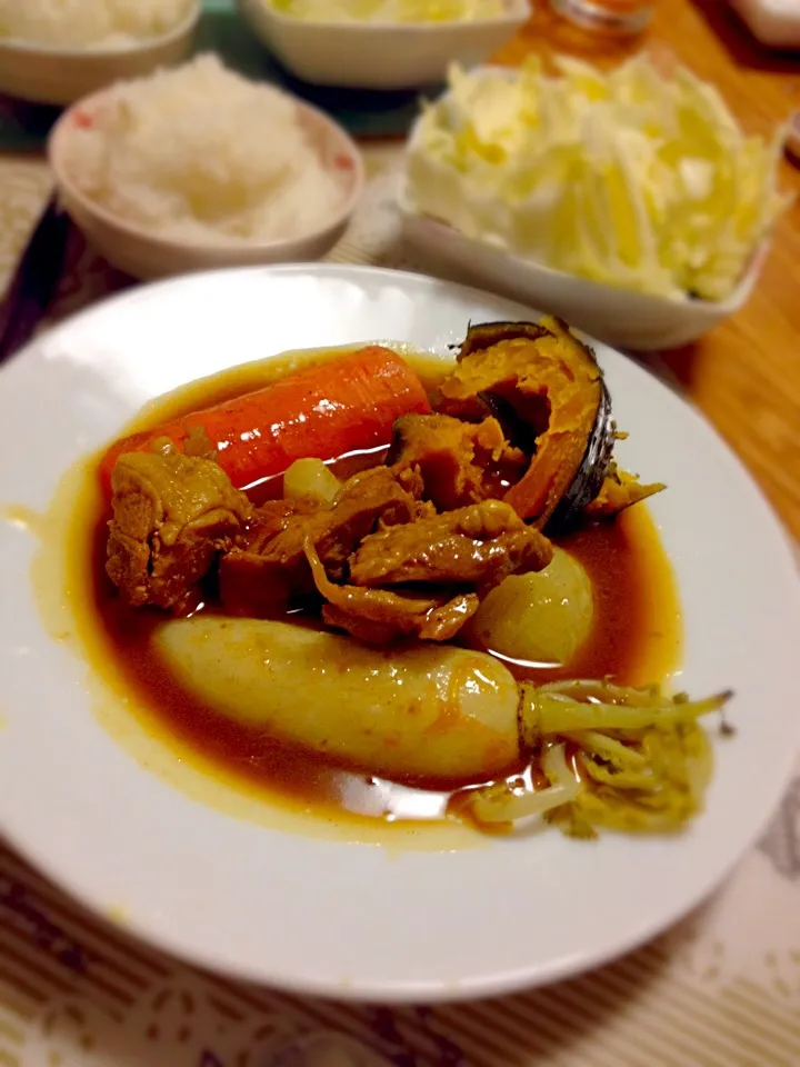 10/10 北海道の野菜まるごとスープカレー|kykyさん