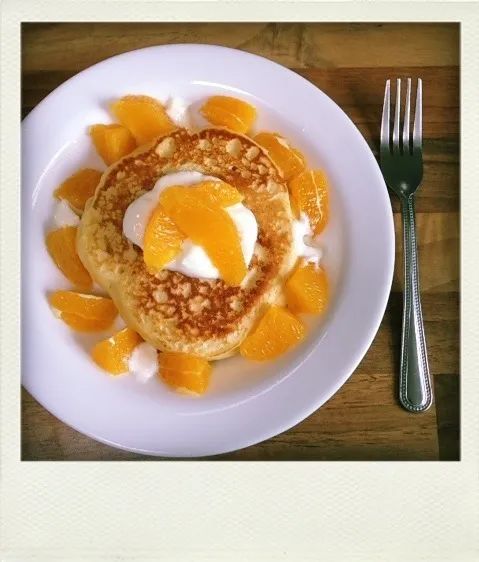 Pancake, Orange, Yogurt|Meeさん