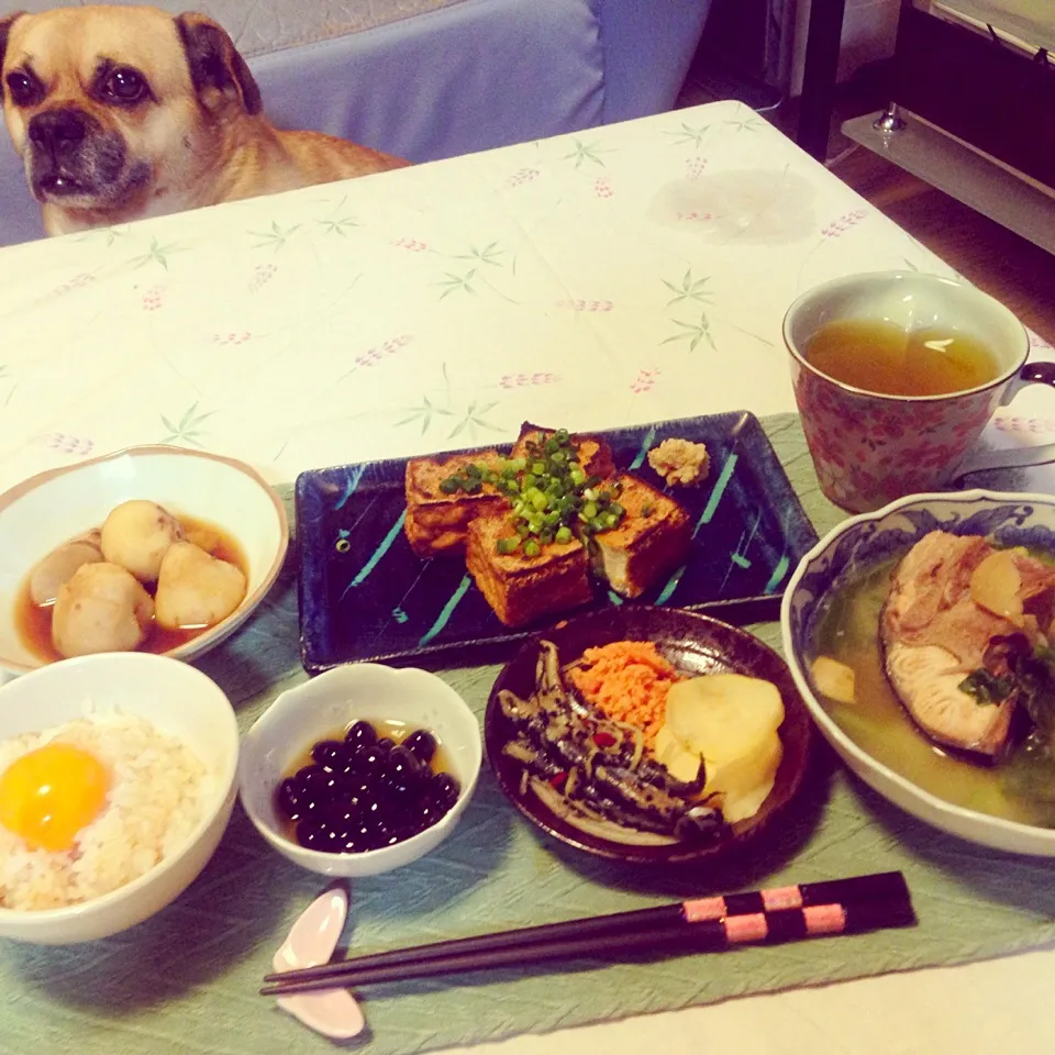 ぶりのあら汁定食|♥️さん