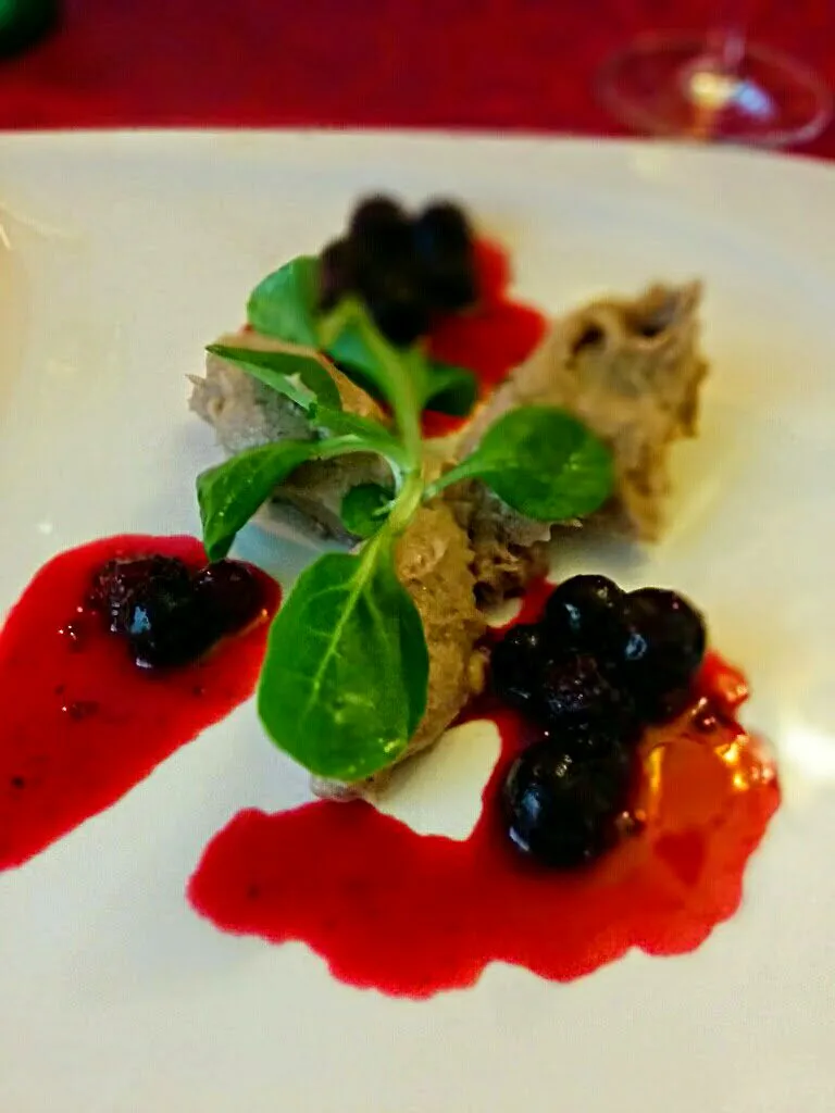 duck #liver #mousse with forest fruits|LucieFoodさん