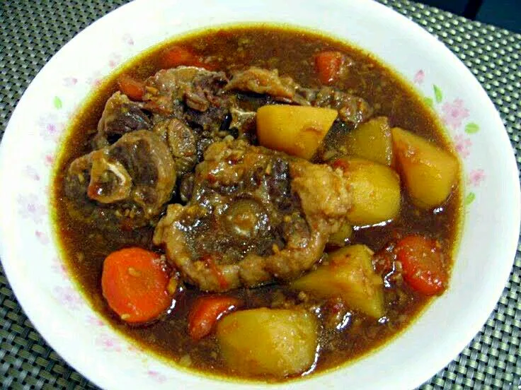 😆 #IMade My Granny OXTAIL Stew 😆 I Love This #ComfortFood Thanks for ☁😇 Food Heaven 😇☁|Alisha GodsglamGirl Matthewsさん