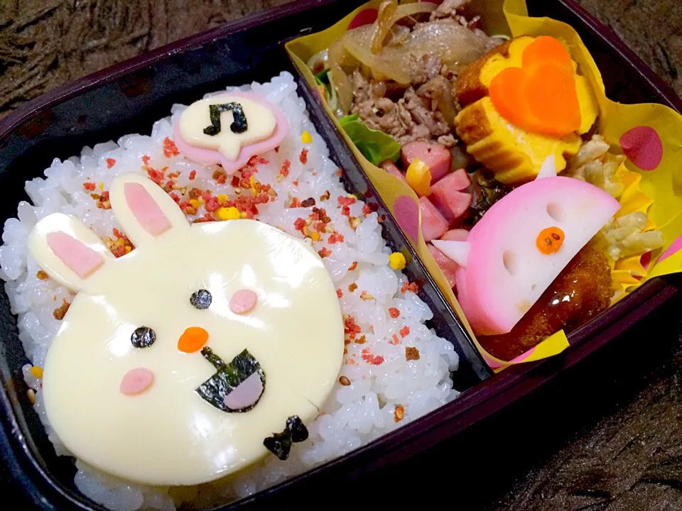 旦那ちゃんお弁当『LINEコニーちゃんキャラ弁』|鈴木 美菜子さん