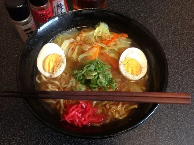 マルちゃん正麺、味噌味！꒰ •ॢ  ̫ -ॢ๑꒱✩✨|サソリさん