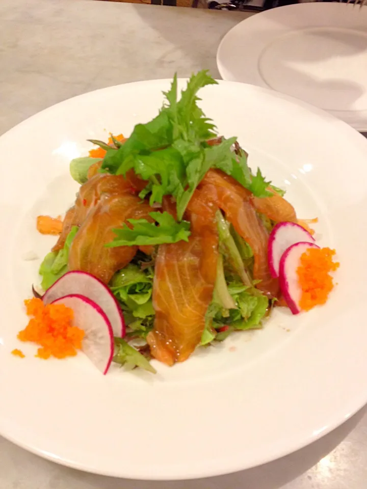 Smoked salmon salad|KanoKさん