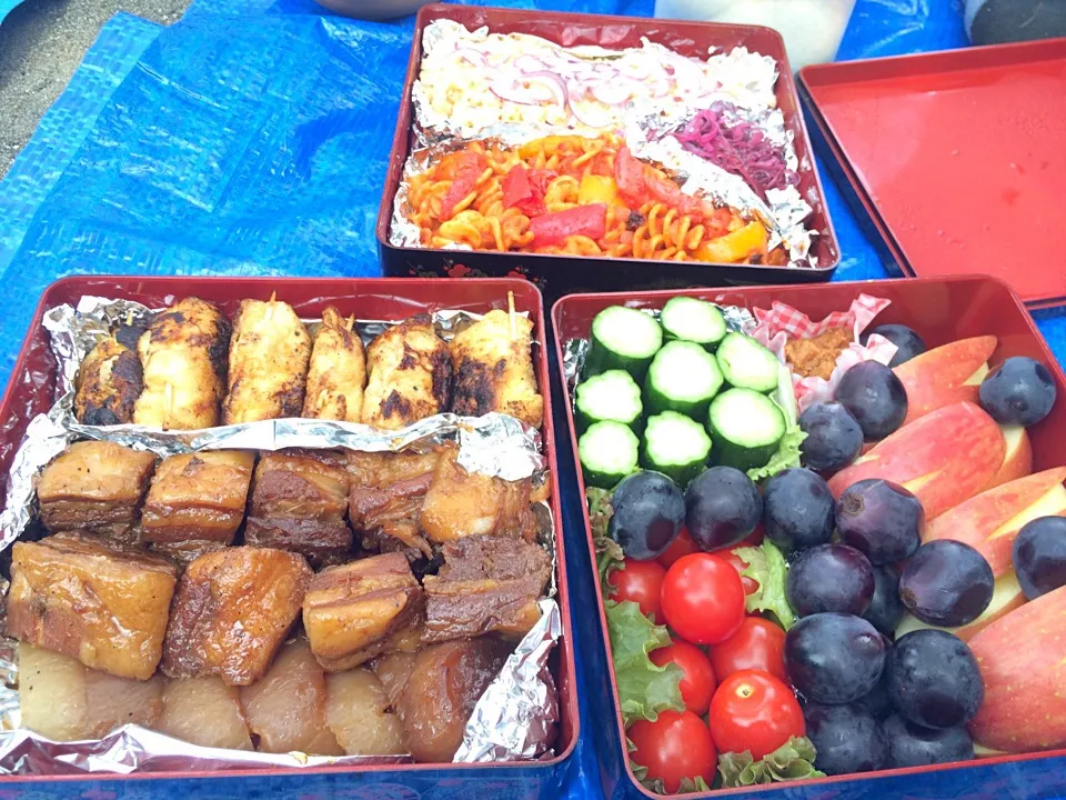 運動会弁当（おくさん作）|風流料理人さん