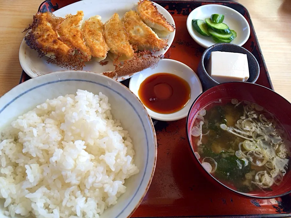 餃子定食|市さん