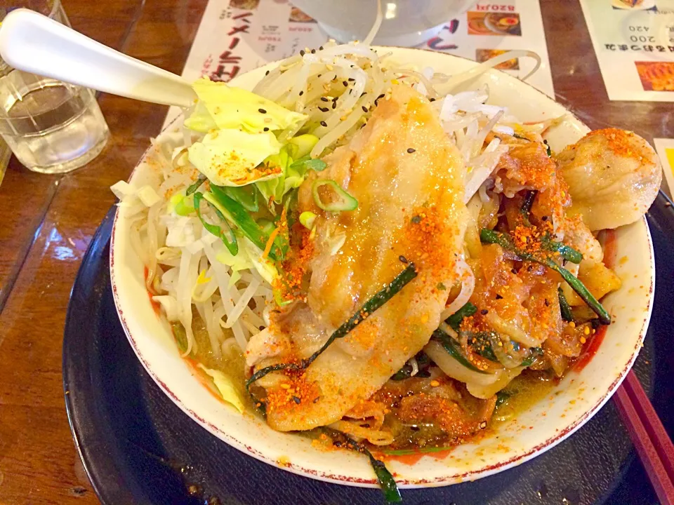 Snapdishの料理写真:高坂 麺屋こばやんのでか豚ラーメン！|正垣克敏さん