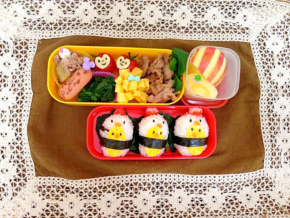 仲良し親子弁当♪|mimimimimikiさん