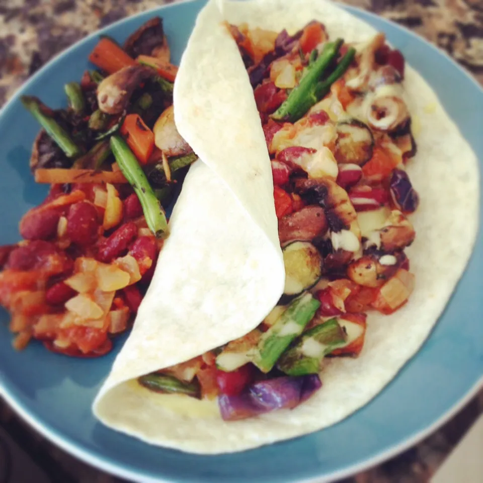 Veggie wrap|Craig Lee Adamsさん