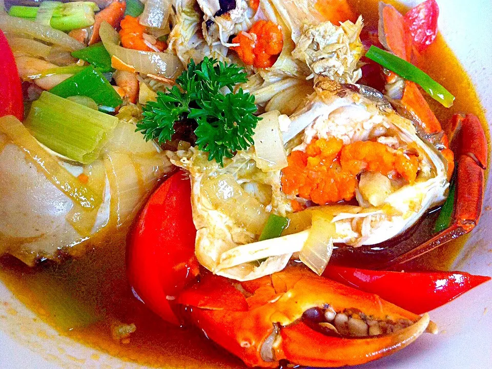 Crab in oyster sauce|Indahngapungさん