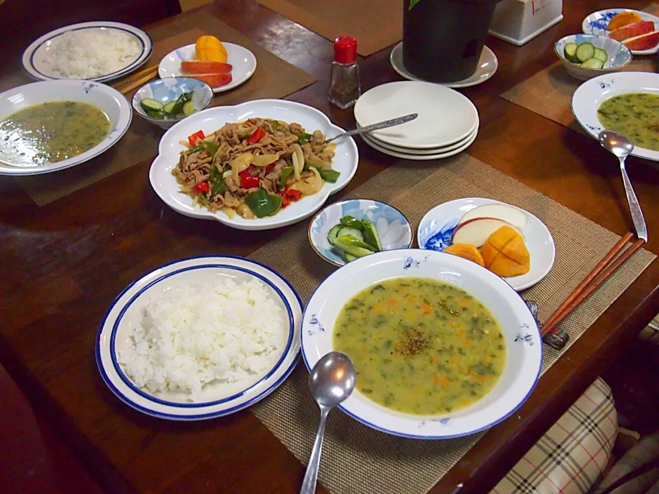 今日の晩ご飯 ピーマンと牛肉のコチジャン炒め|Keisei Chouさん