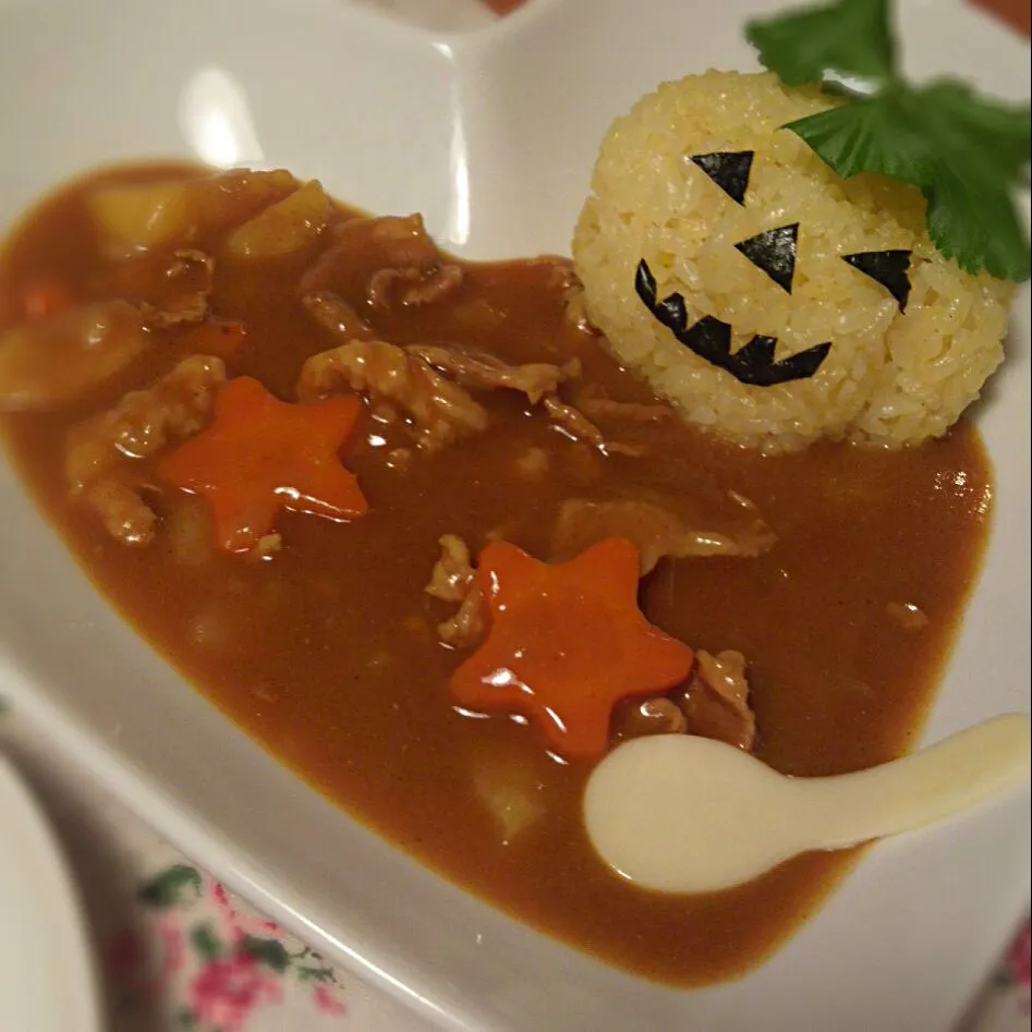 ハロウィンデコカレー|mmmさん