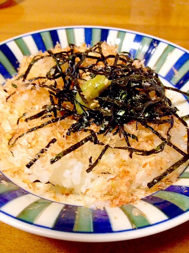 塩おかかご飯🍚コレ好き😋💕|まいりさん